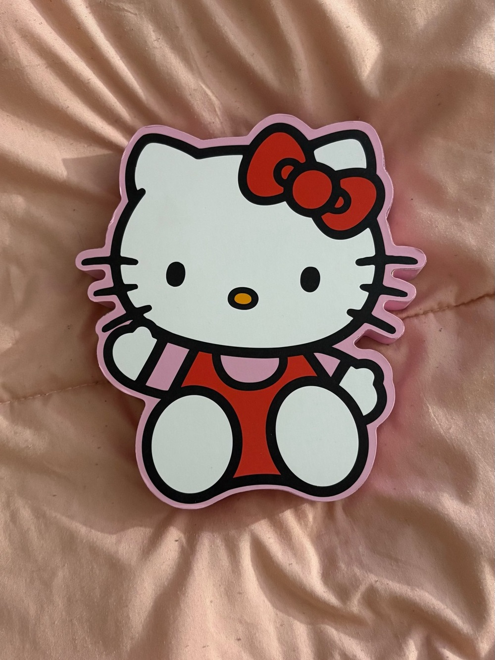 Sanrio Hello Kitty Pink and Red Wall Hanging